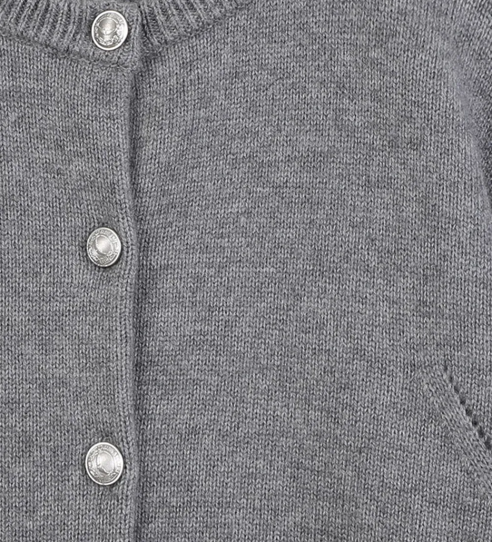 Cardigan - Mirka - Uld/Polyamid - Gråmeleret|Zadig & Voltaire Outlet