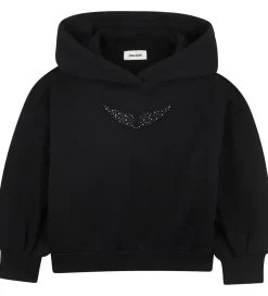 Hættetrøje - Sort m. Nitter|Zadig & Voltaire Clearance