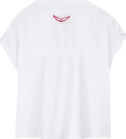 Skjorte k/æ - Gisele - Hvid|Zadig & Voltaire