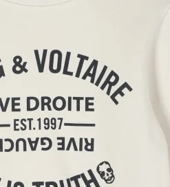 Sweatshirt - Simba - New Beige m. Print|Zadig & Voltaire New