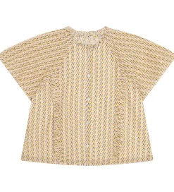 Top - Gold Yellow m. Mønster|Zadig & Voltaire Hot