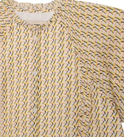 Top - Gold Yellow m. Mønster|Zadig & Voltaire Hot
